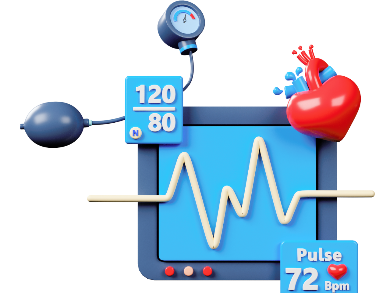Balanced breathing and blood flow